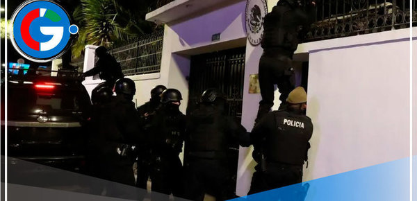 Policía ecuatoriana irrumpe en Embajada mexicana para detener a exvicepresidente Jorge Glas