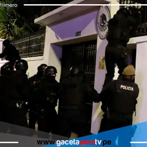 Policía ecuatoriana irrumpe en Embajada mexicana para detener a exvicepresidente Jorge Glas