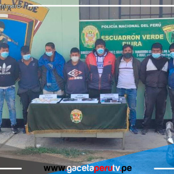 Desmantelan banda criminal que intimidaba a comerciantes en Huaral 