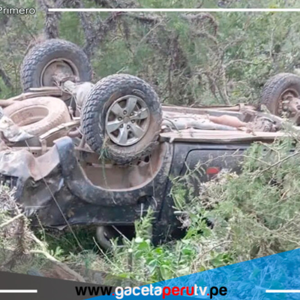 Huancavelica: Accidente en Surcubamba deja dos fallecidos y cuatro heridos