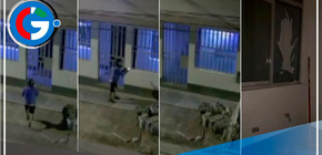 Hombre lanza explosivo contra casa de su expareja en Comas