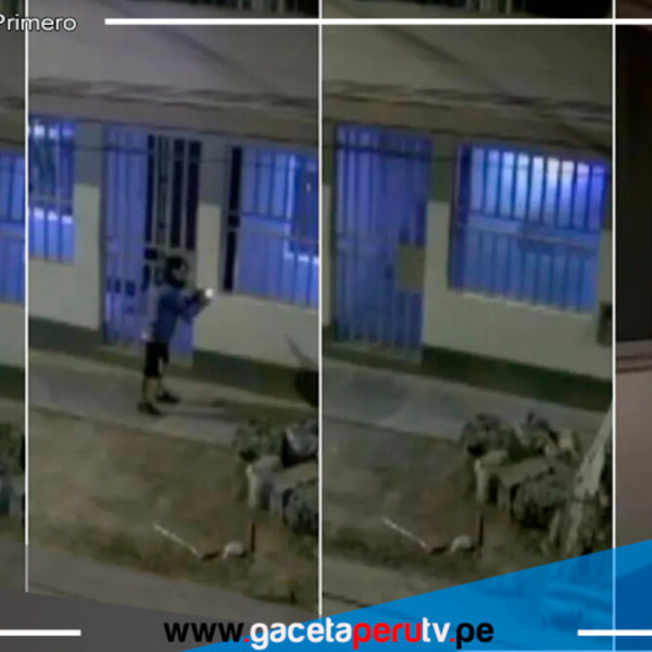 Hombre lanza explosivo contra casa de su expareja en Comas