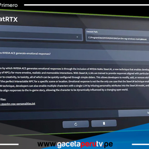 ChatRTX de Nvidia expande sus funciones con consultas de voz y modelos de IA mejorados