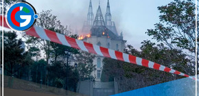 Ataque ruso en Odesa deja el "castillo de Harry Potter" en ruinas 