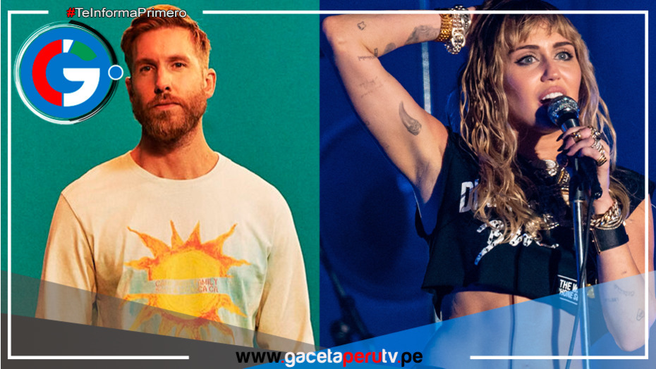¿Calvin Harris y Miley Cyrus preparan un nuevo hit?