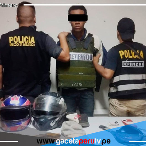 Tumbes: Desarticulan banda criminal y detiene en flagrancia a su presunto cabecilla