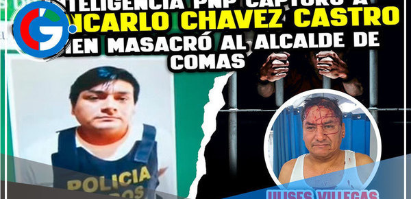 Inteligencia de la PNP Desarticula Red Criminal Tras atentado contra alcalde de Comas