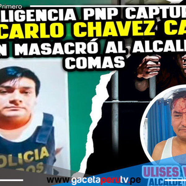 Inteligencia de la PNP Desarticula Red Criminal Tras atentado contra alcalde de Comas
