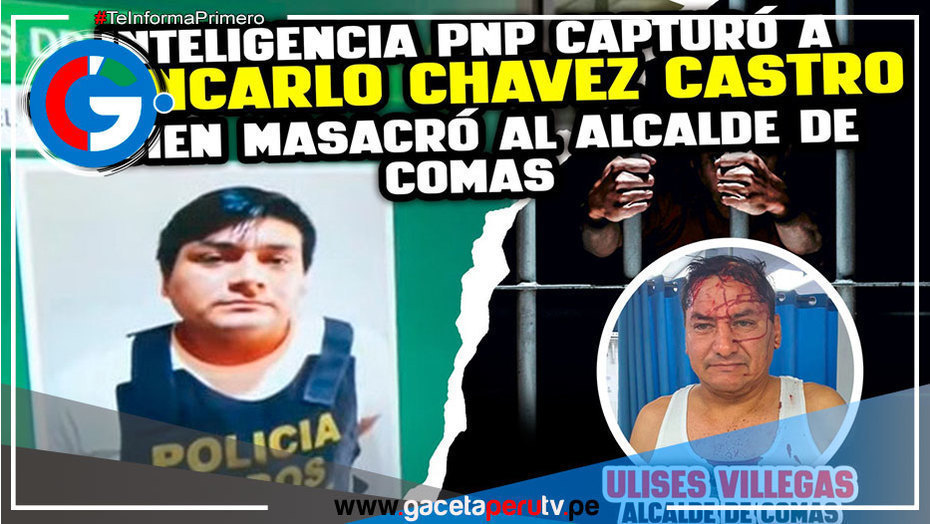Inteligencia de la PNP Desarticula Red Criminal Tras atentado contra alcalde de Comas