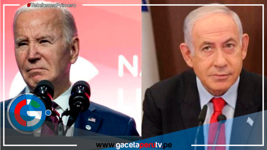Netanyahu critica la suspensión de envíos de armas de Biden