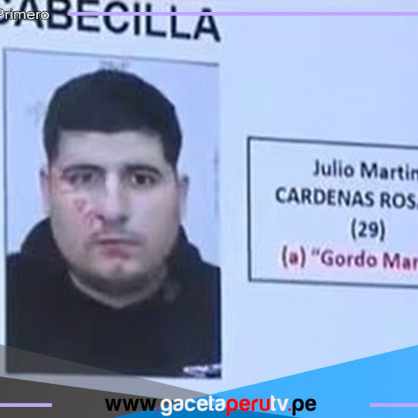 Callao: Identifican al "Gordo Martín"