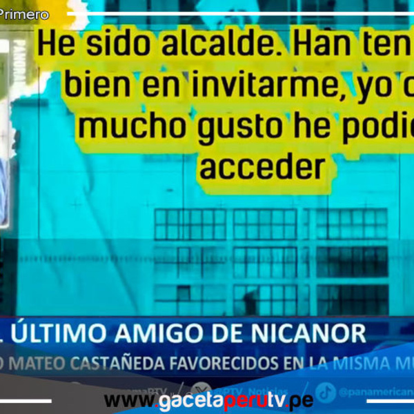 Foto y Video: Programa "Panorama"