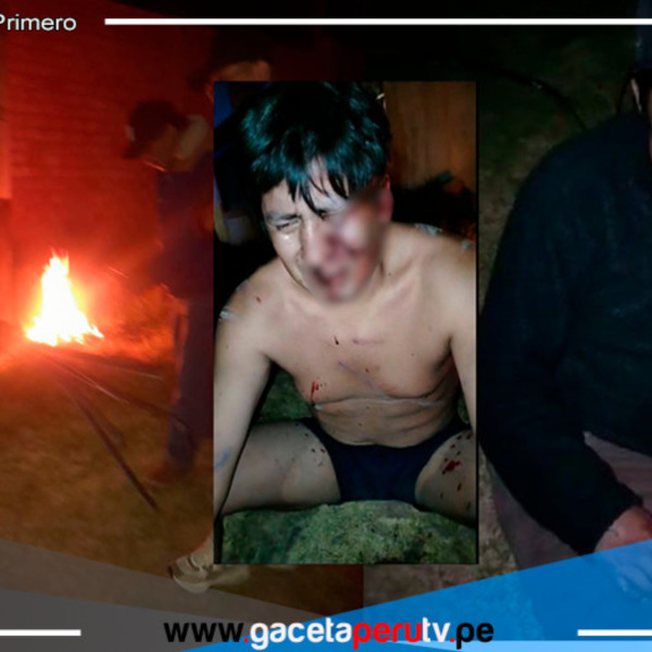 Puno: Dos presuntos ladrones acusados de robar autopartes se salvaron de ser linchados