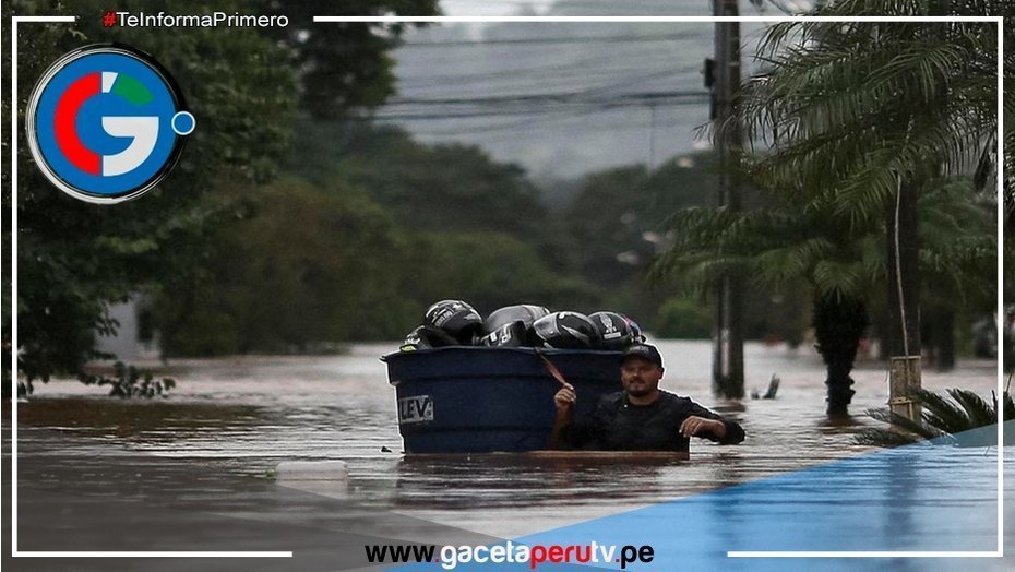Peruanos afectados por inundaciones en Brasil claman por ayuda de su embajada