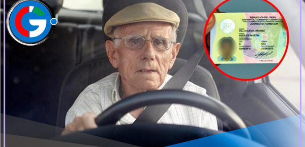 Edad máxima para sacar una licencia de conducir en el Perú