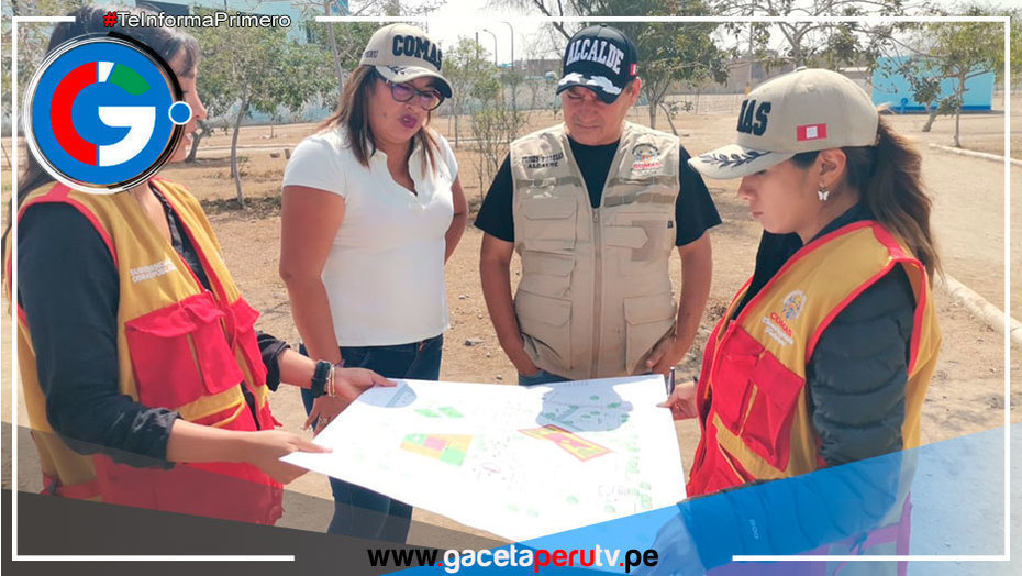 Alcalde Ulises Villegas supervisa nuevos proyectos de inversión en parques de Comas