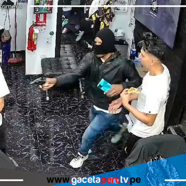 Un Joven venezolano fue asesinado a balazos en una barbería de Ate 