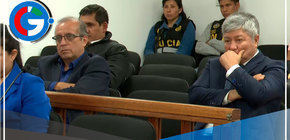 Poder Judicial ordena liberar a Nicanor Boluarte y Mateo Castañeda