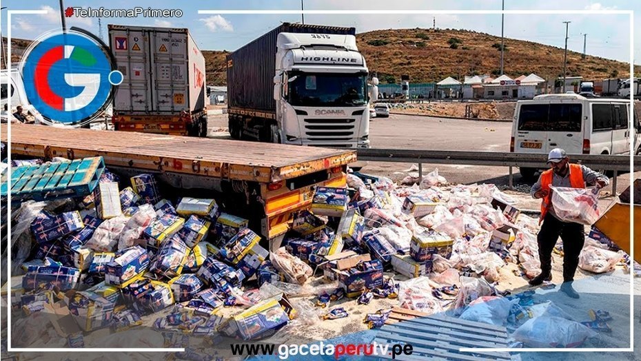 Colonos israelíes atacan convoyes de ayuda humanitaria destinados a Gaza