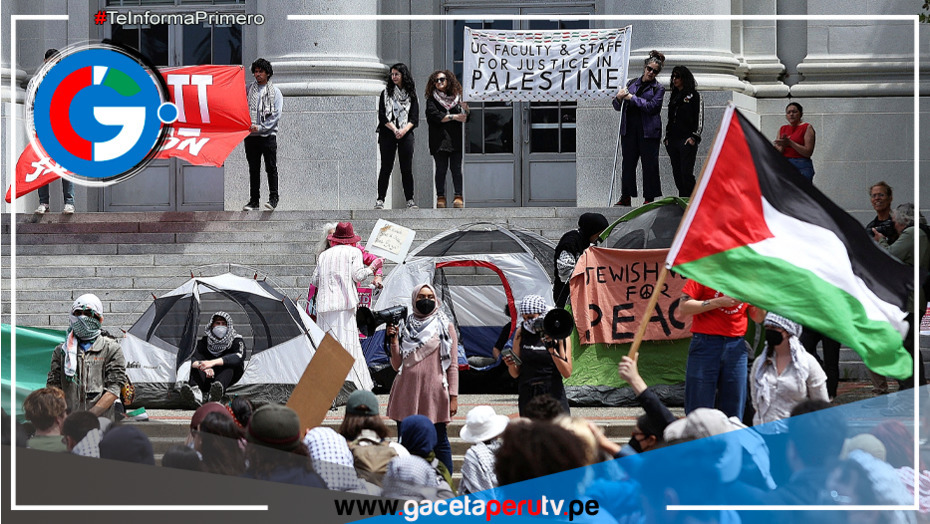 Detenciones y Tensiones por la Guerra en Gaza en Estados Unidos