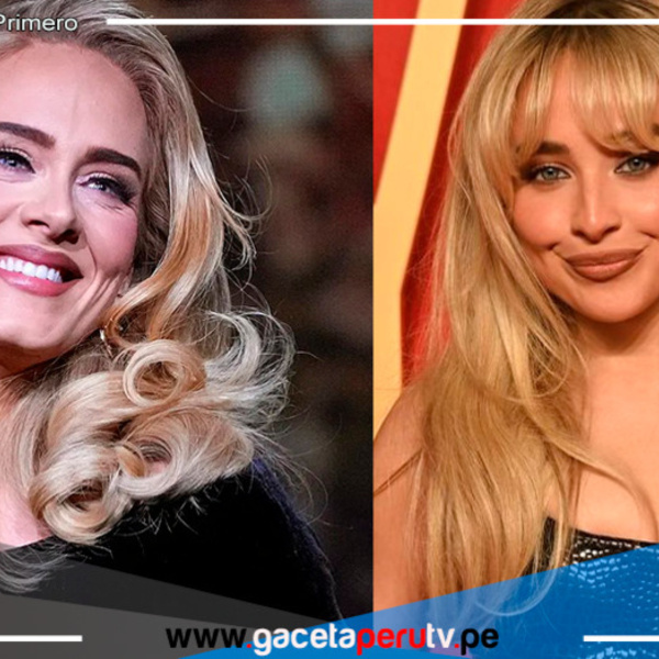 Adele tararea "Espresso" de Sabrina Carpenter durante su concierto en Las Vegas