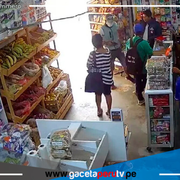 Delincuente roba 700 soles en bodega de San Juan de Lurigancho en menos de un minuto