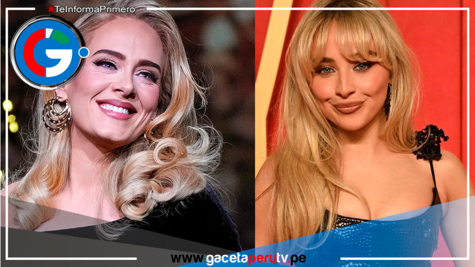 Adele tararea "Espresso" de Sabrina Carpenter durante su concierto en Las Vegas