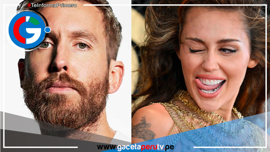 Calvin Harris deja a los fans en intriga con posible colaboración con Miley Cyrus