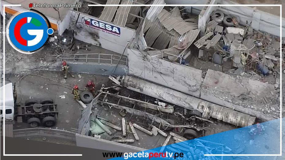Deflagración por fuga de gas GLP deja un fallecido y 20 heridos en Villa María del Triunfo