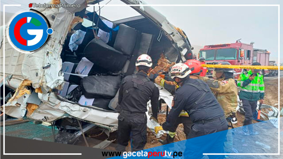 Múltiple choque deja tres fallecidos y 40 heridos en la Variante de Pasamayo