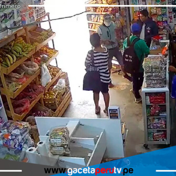 Delincuente roba 700 soles en bodega de San Juan de Lurigancho en menos de un minuto