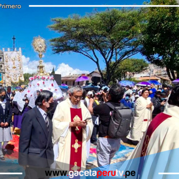 Modificaciones en la celebración del Corpus Christi en Cajamarca