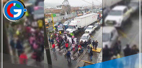 Vecinos de Ancón protestan por constantes accidentes en el km 39 de la Panamericana Norte