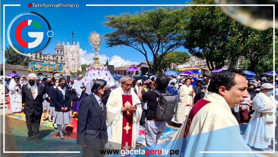 Modificaciones en la celebración del Corpus Christi en Cajamarca