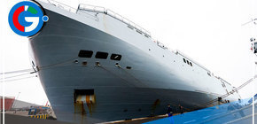 Arriba al Callao portahelicópteros con más de 800 tripulantes 