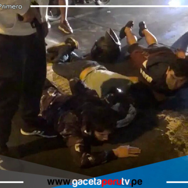 PNP captura a banda criminal que asaltaba boticas y bodegas en Los Olivos