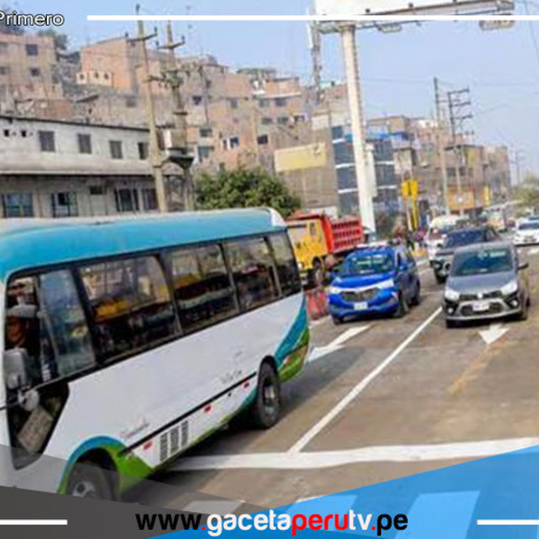 Reabren la carretera central por obra de línea 2 del metro