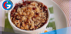 Aprende a cocinar un rico crocante de manzana