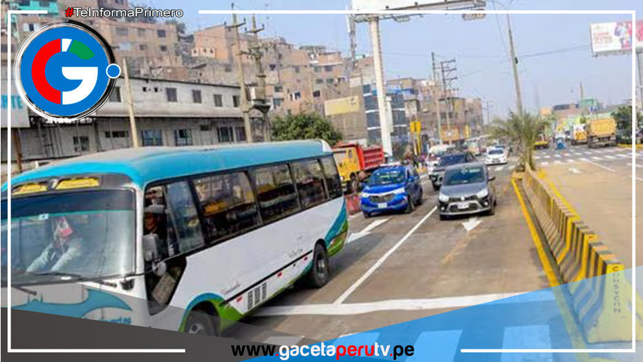 Reabren la carretera central por obra de línea 2 del metro
