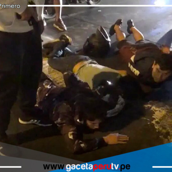 PNP captura a banda criminal que asaltaba boticas y bodegas en Los Olivos
