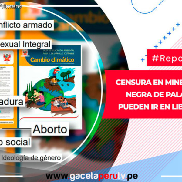 Prohibición de términos en textos escolares de Perú