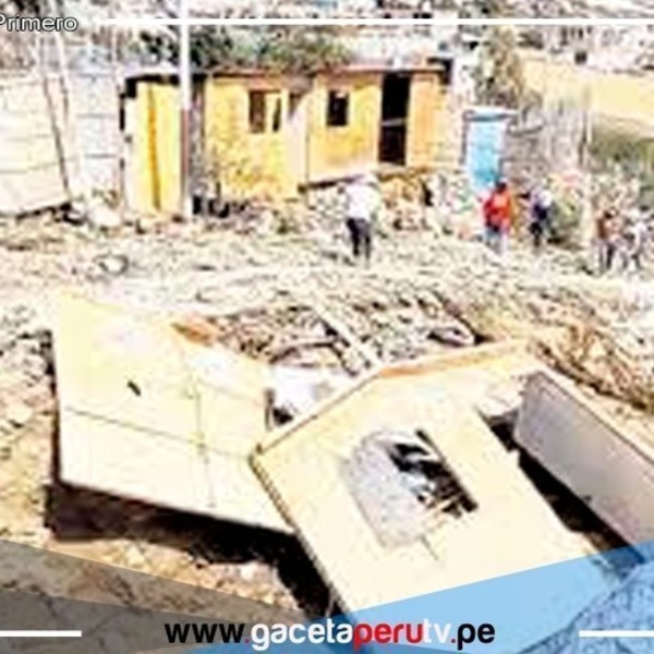 Respuesta ante la rotura de una tubería de agua potable en Nicolás de Piérola