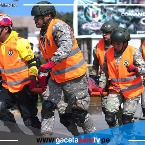 El viernes 31 de mayo será el primer Simulacro Nacional Multipeligro