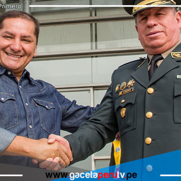 Alcalde de Comas reafirma apoyo a la policía y llama a la unidad contra la delincuencia