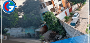 Demuelen muro de la vergüenza en Surco