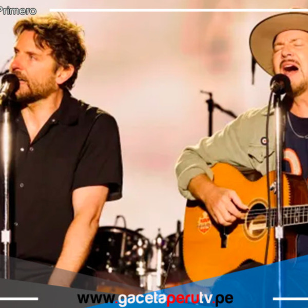 Bradley Cooper y Eddie Vedder se unen en concierto de Pearl Jam para interpretar canción de "A Star Is Born"