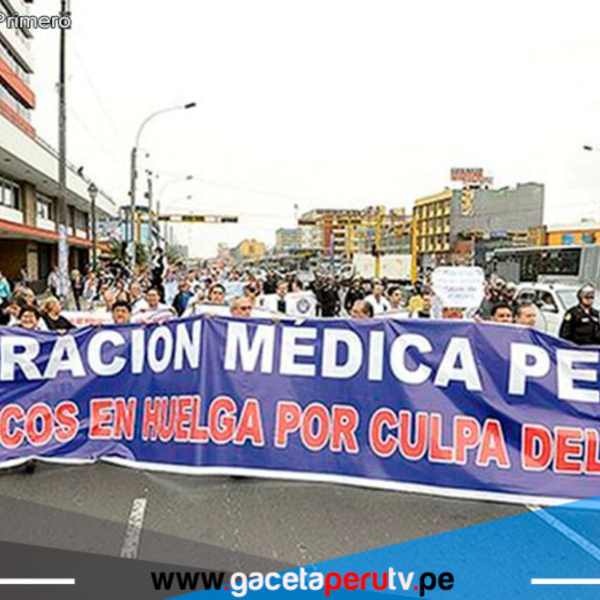 Federación Médica del Perú realizará paro nacional de 48 horas 