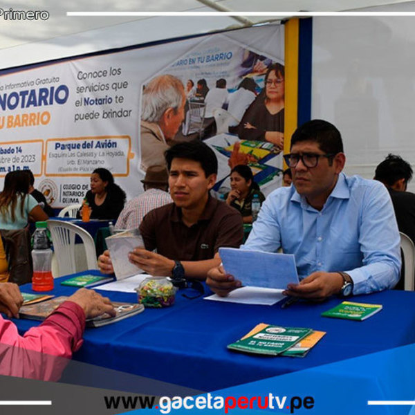 El próximo El Notario en tu Barrio será en Independencia 