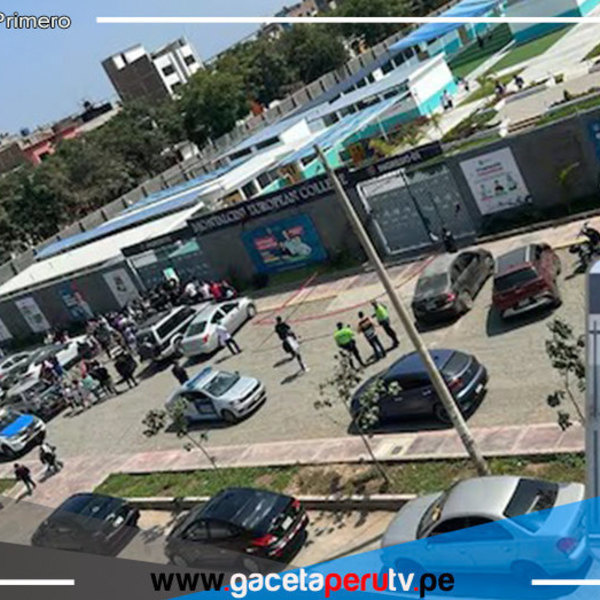 Detonan explosivo en colegio de Trujillo