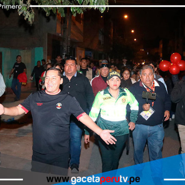 Alcalde de Comas anuncia llegada de mil cámaras con identificador facial